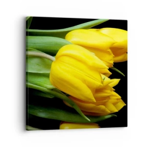 Lærredstryk - Billede på lærred - Opstå fra den rene sol - 30x30 cm