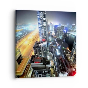 Lærredstryk - Billede på lærred - Et mirakel i ørkenen - 30x30 cm