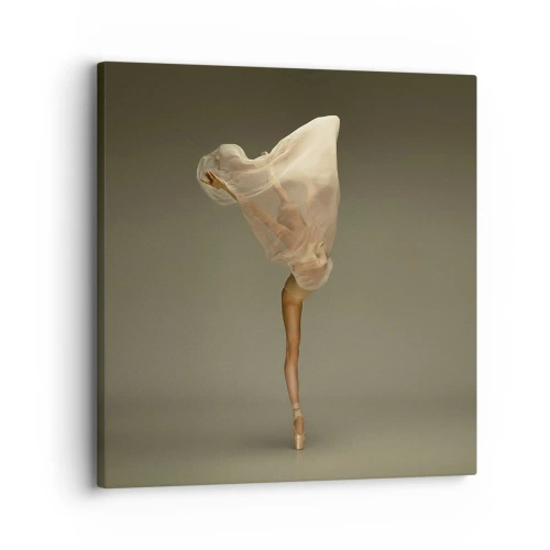 Lærredstryk - Billede på lærred - Den er ved at flyve - 30x30 cm