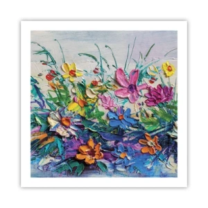 Plakat - Overhovedet ikke et stilleben - 60x60 cm