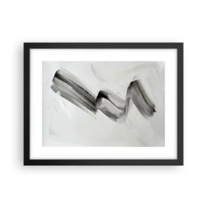 Plakat i sort ramme - Bare for sjov - 40x30 cm