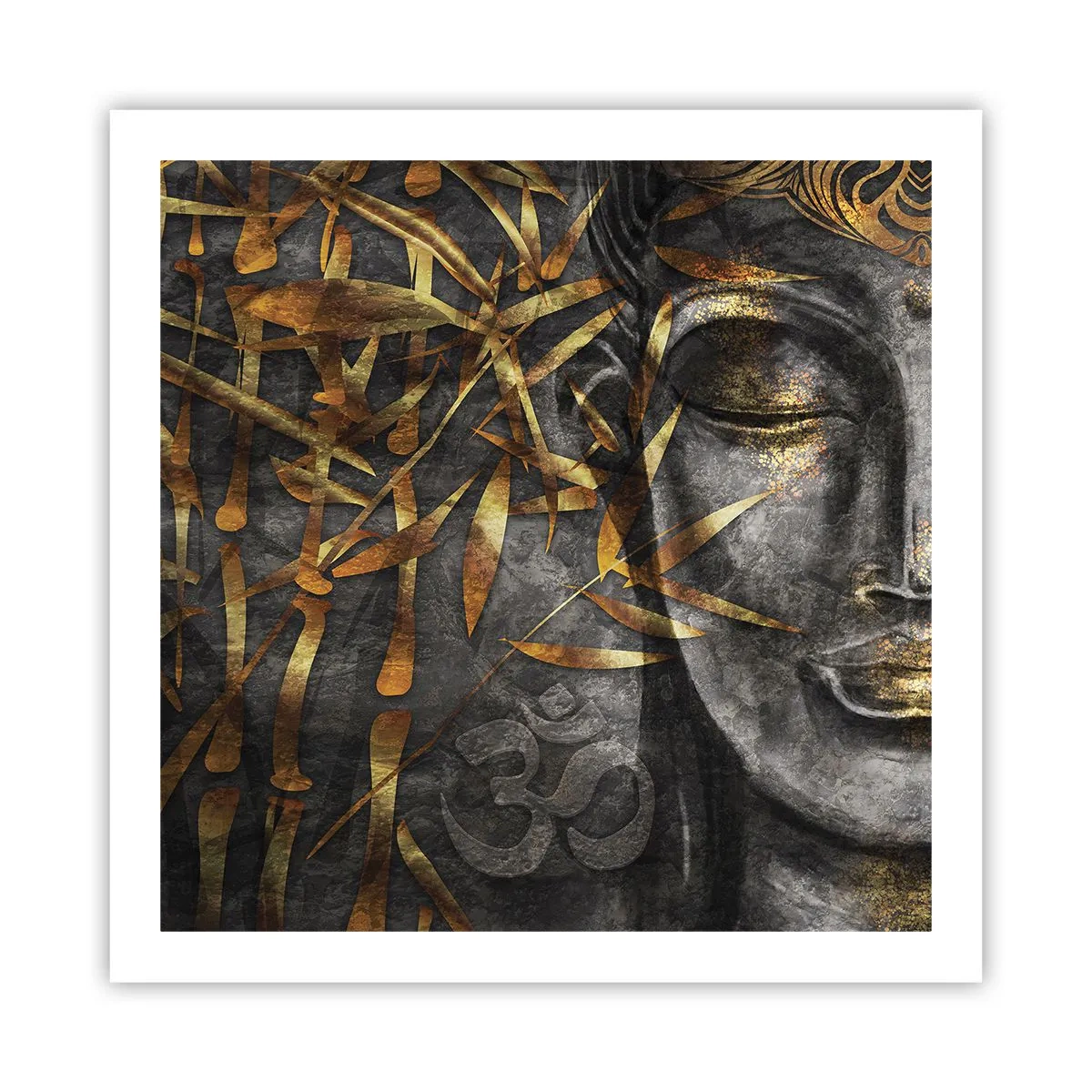 Plakat - Mærk freden - 60x60 cm