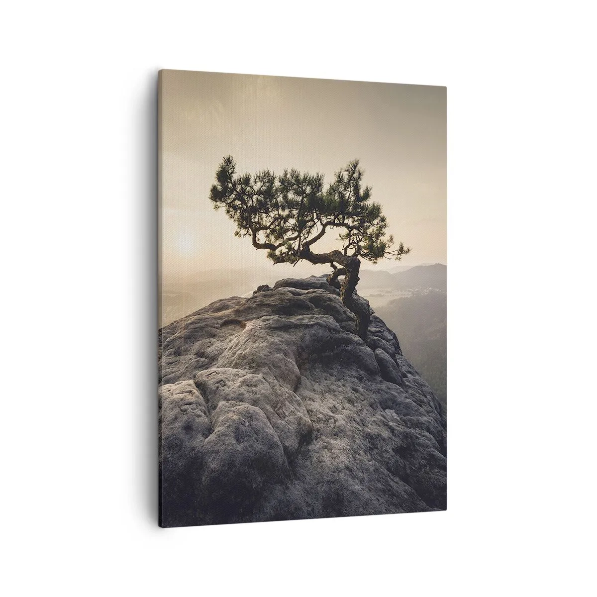 Lærredstryk - Billede på lærred - Livet vinder altid - 50x70 cm