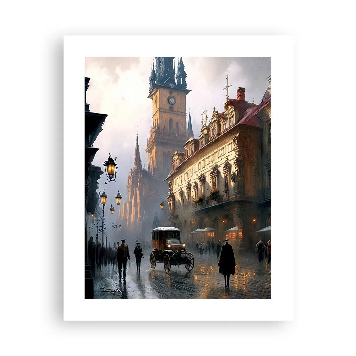 Plakat - Magien i en aften i Prag - 40x50 cm