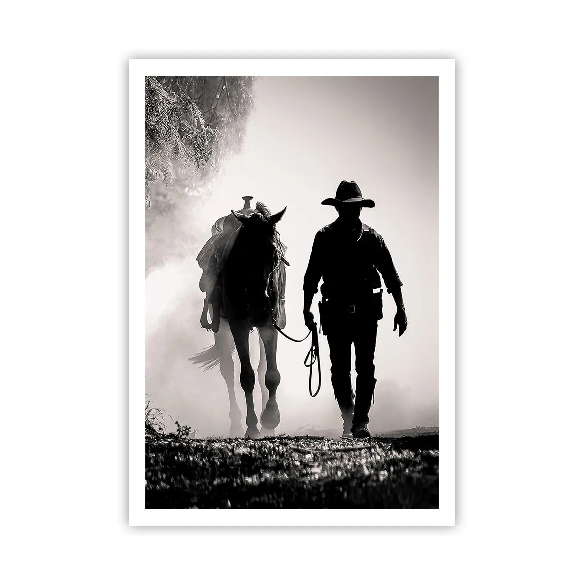 Plakat - En morgen i Texas - 70x100 cm