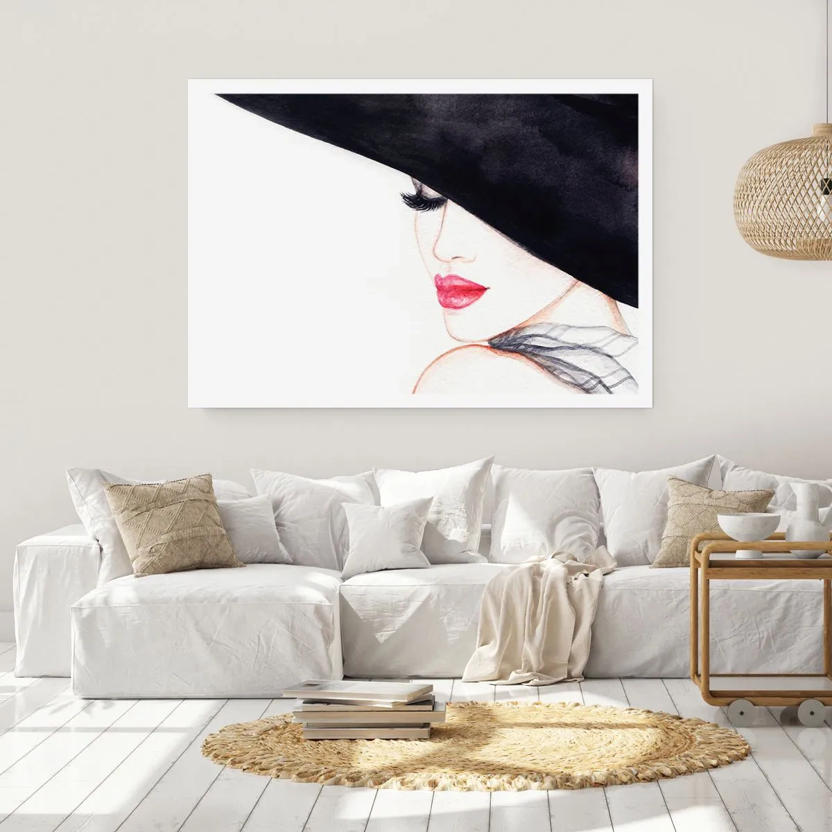Plakat - Elegance og sensualitet - 70x50 cm