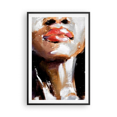 Plakat i sort ramme - Stolthed uden fordomme - 61x91 cm