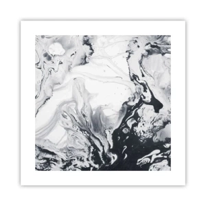 Plakat - Jordens indre - 40x40 cm