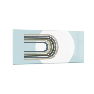 Billede på glas - Uimodståelig tiltrækningskraft - 120x50 cm