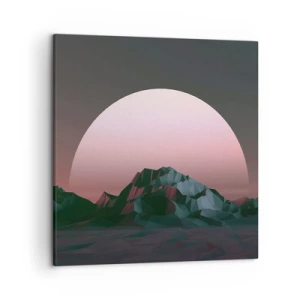 Lærredstryk - Billede på lærred - I en nabogalakse - 50x50 cm