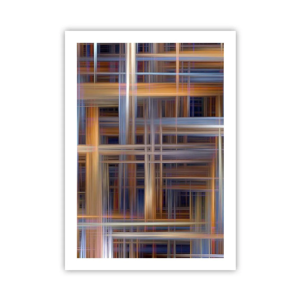 Plakat - Vævet af lys - 50x70 cm