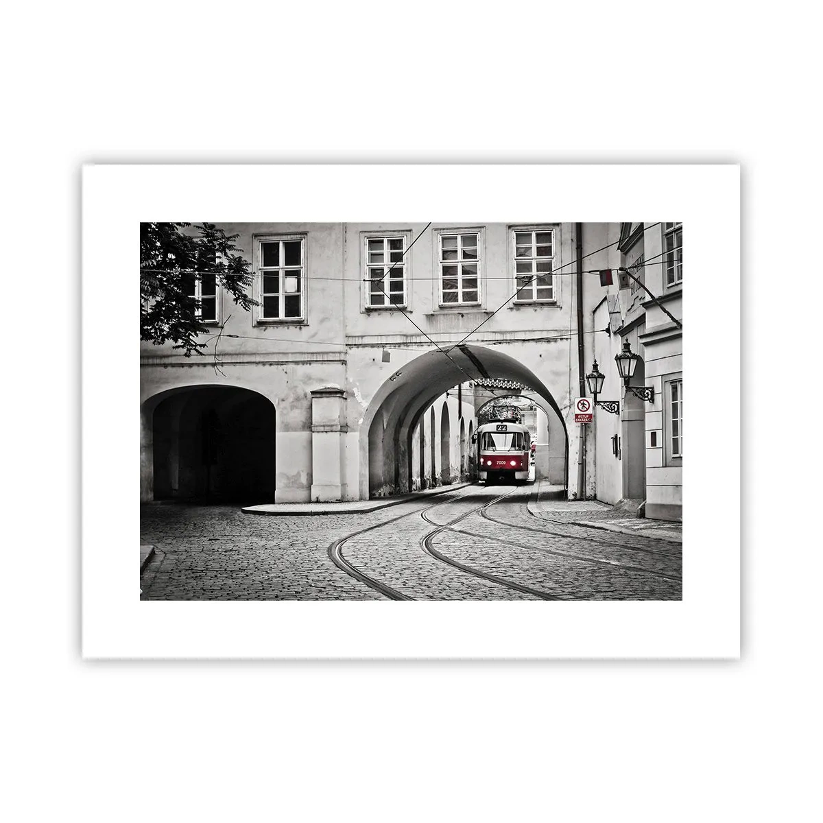 Plakat - Gennem byens labyrint - 40x30 cm