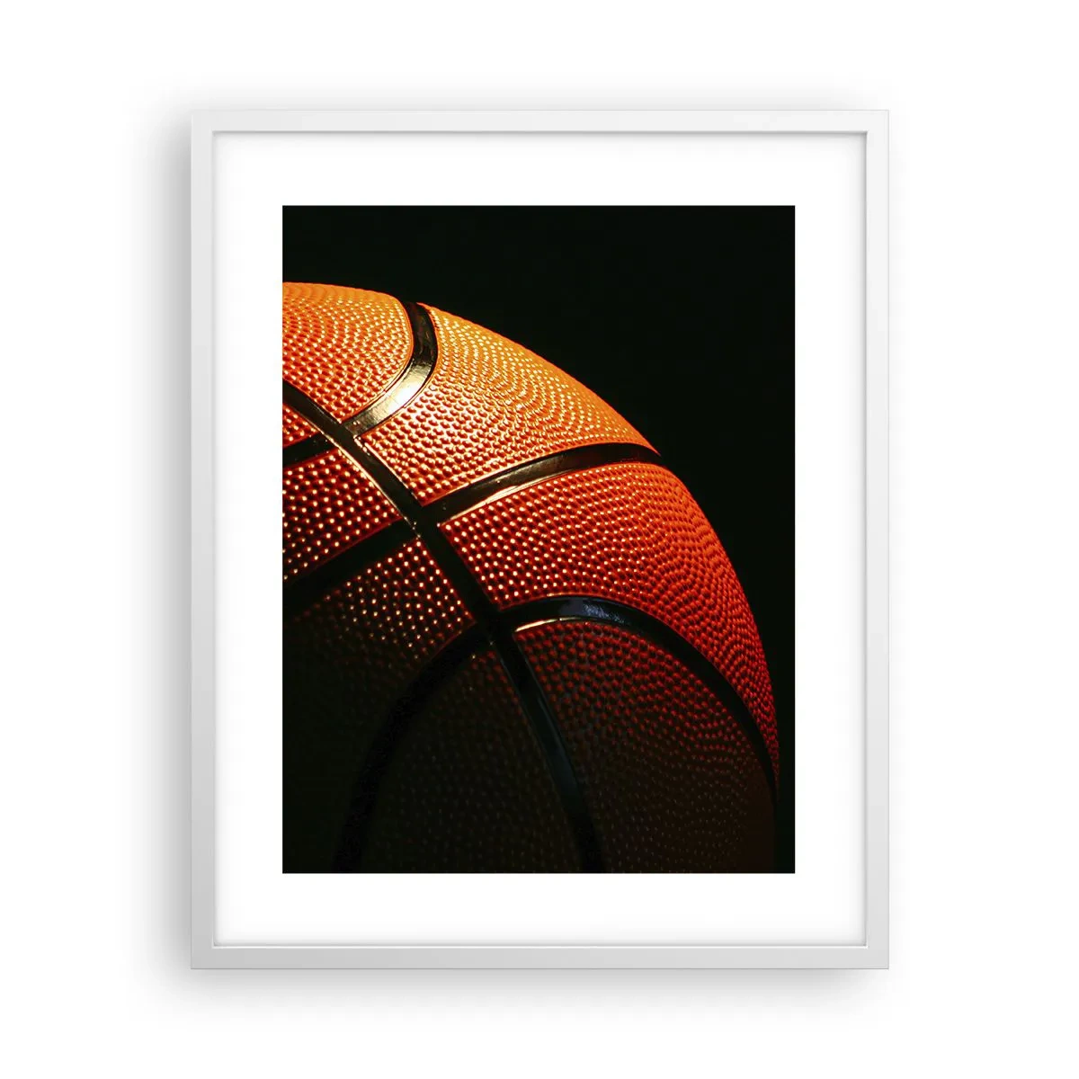 Plakat i hvid ramme - Smuk som en planet - 40x50 cm