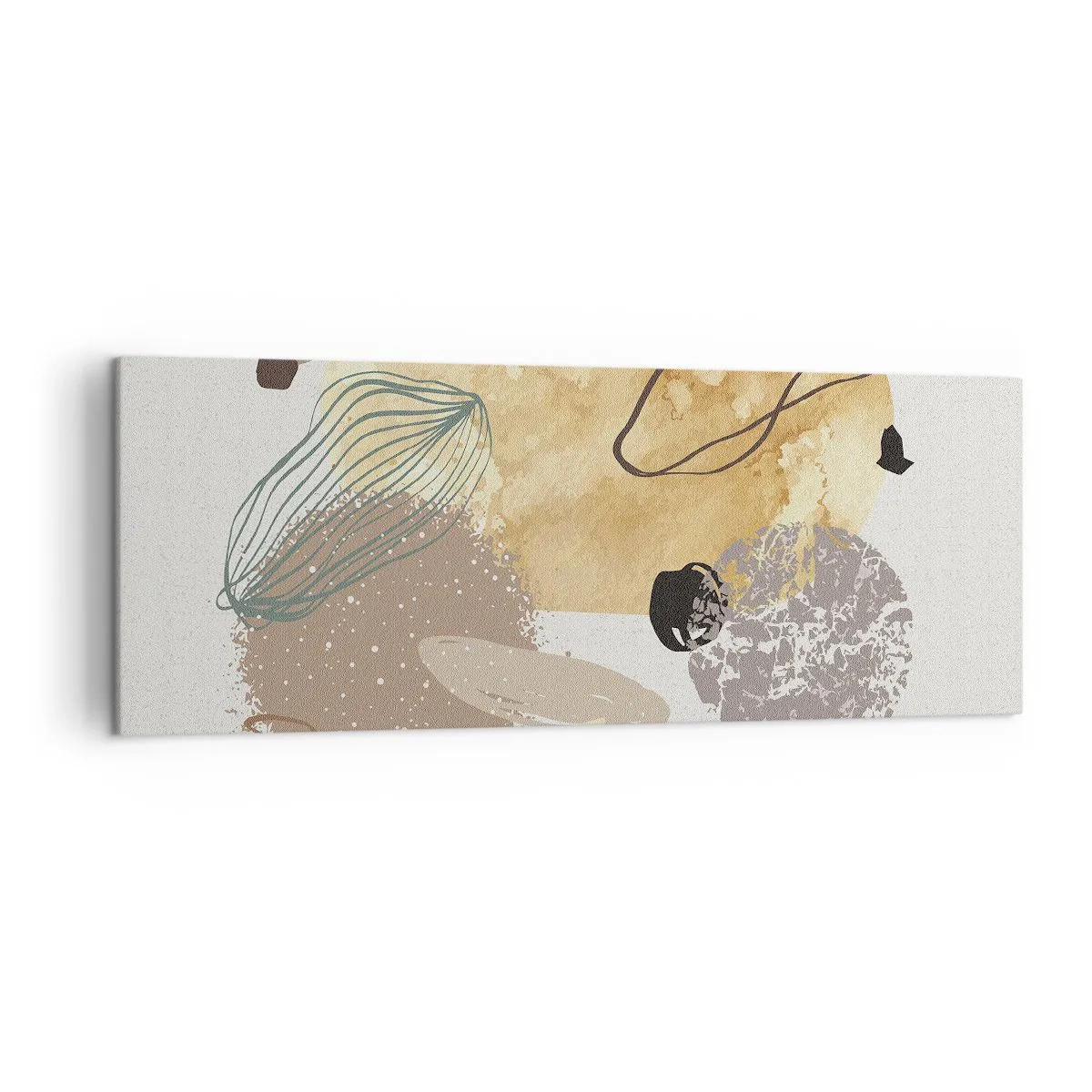 Lærredstryk - Billede på lærred - Anvendt plumkologi - 140x50 cm