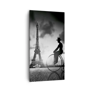 Lærredstryk - Billede på lærred - Længsel efter Belle Epoque - 55x100 cm