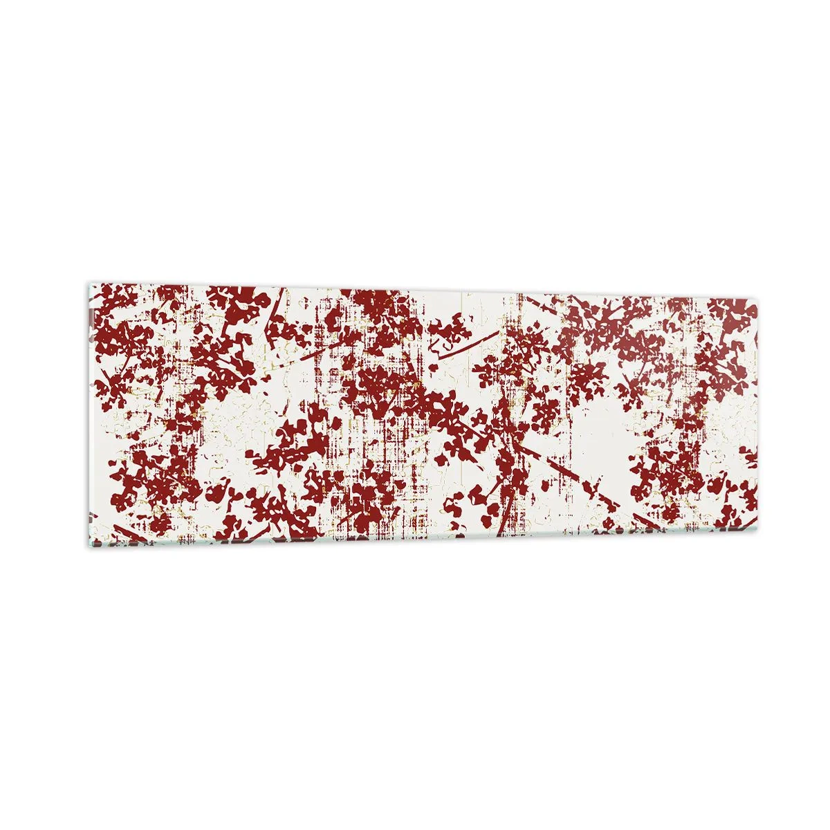 Billede på glas - Som en gammel percale - 90x30 cm