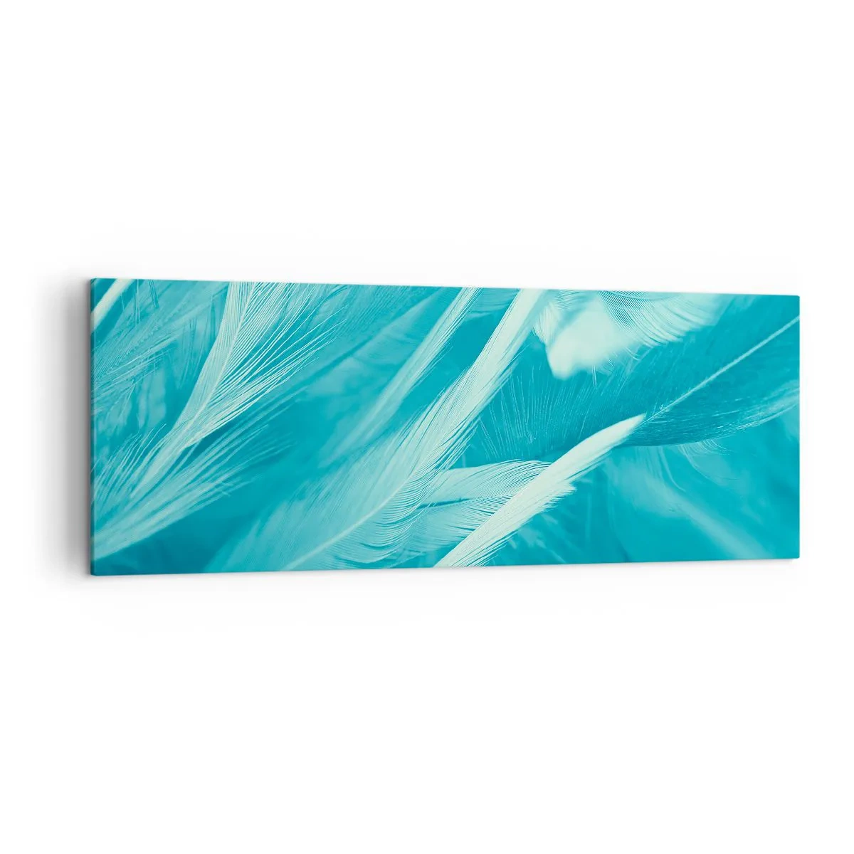 Lærredstryk - Billede på lærred - At drukne i fluff - 140x50 cm