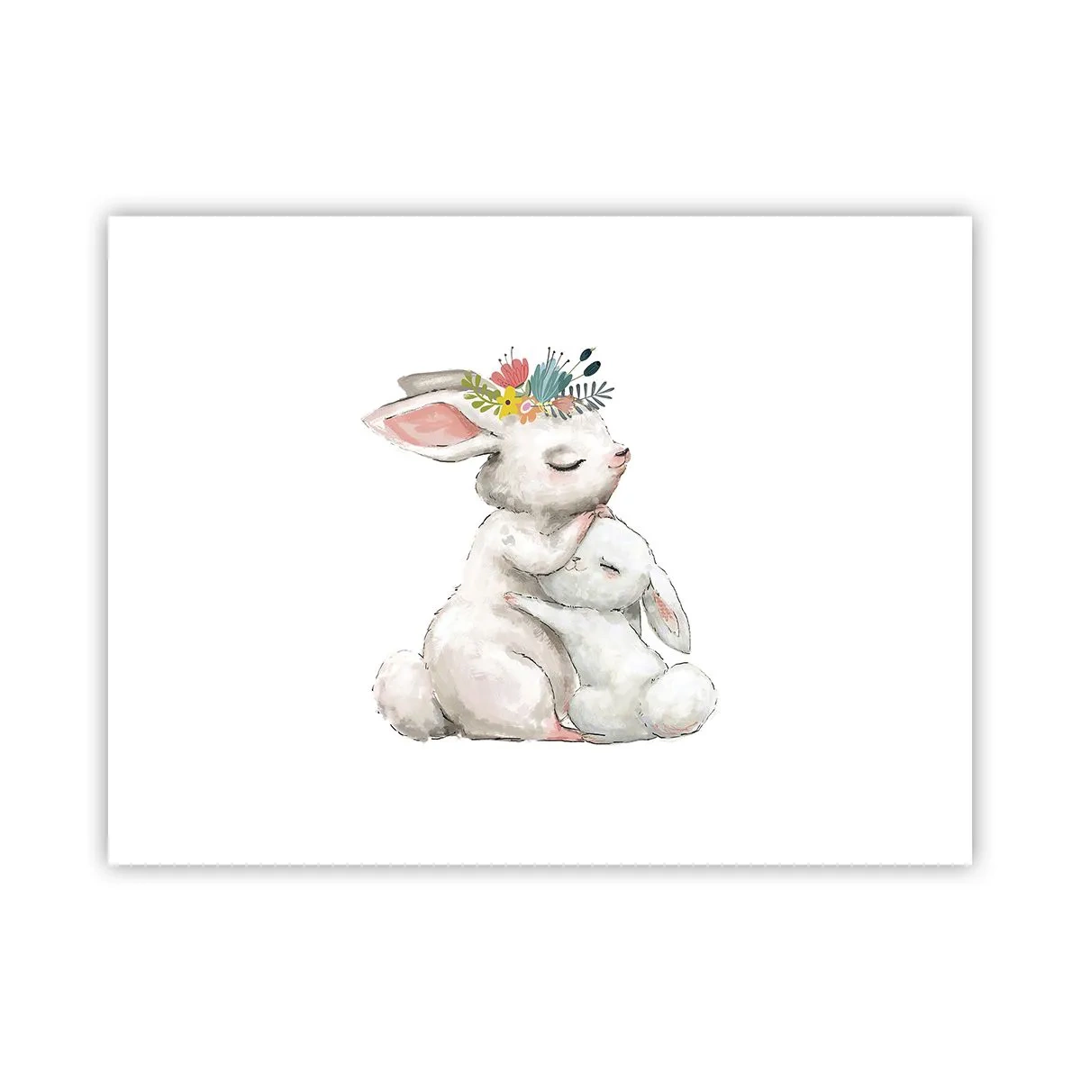 Plakat - Der er intet sted som hos mor - 40x30 cm