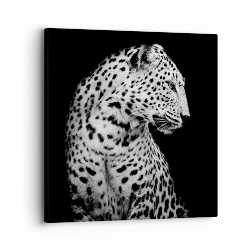 Lærredstryk - Billede på lærred - Den rigtige profil er perfekt! - 30x30 cm