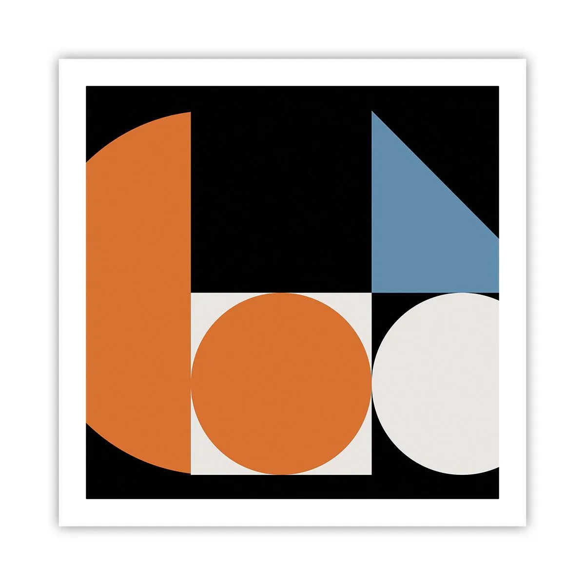 Plakat - System til figurer - 60x60 cm