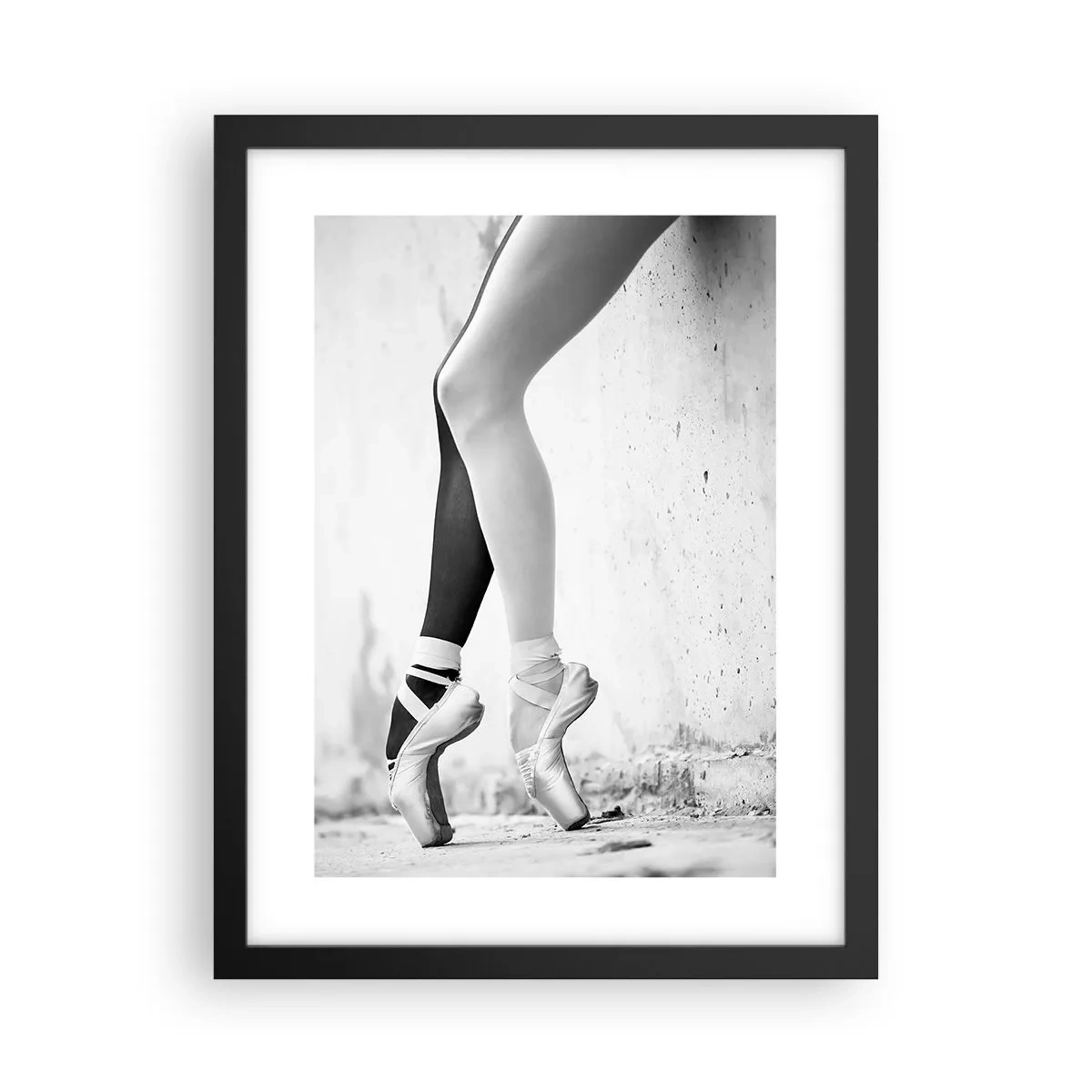 Plakat i sort ramme - Ballerina, voila! - 30x40 cm