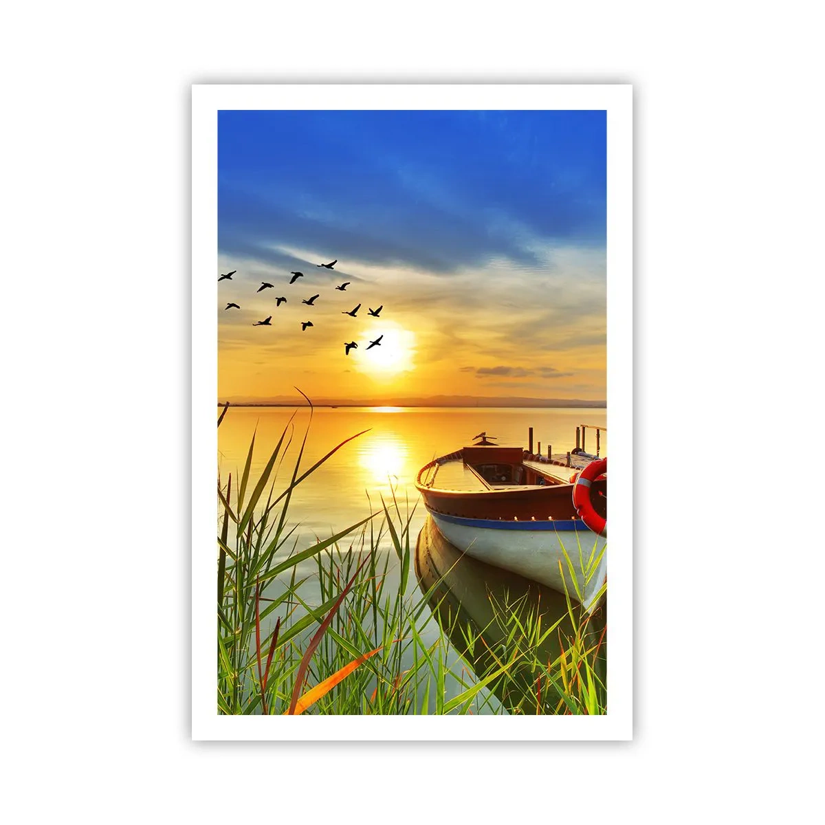 Plakat - Skarverne er allerede på vej væk - 61x91 cm