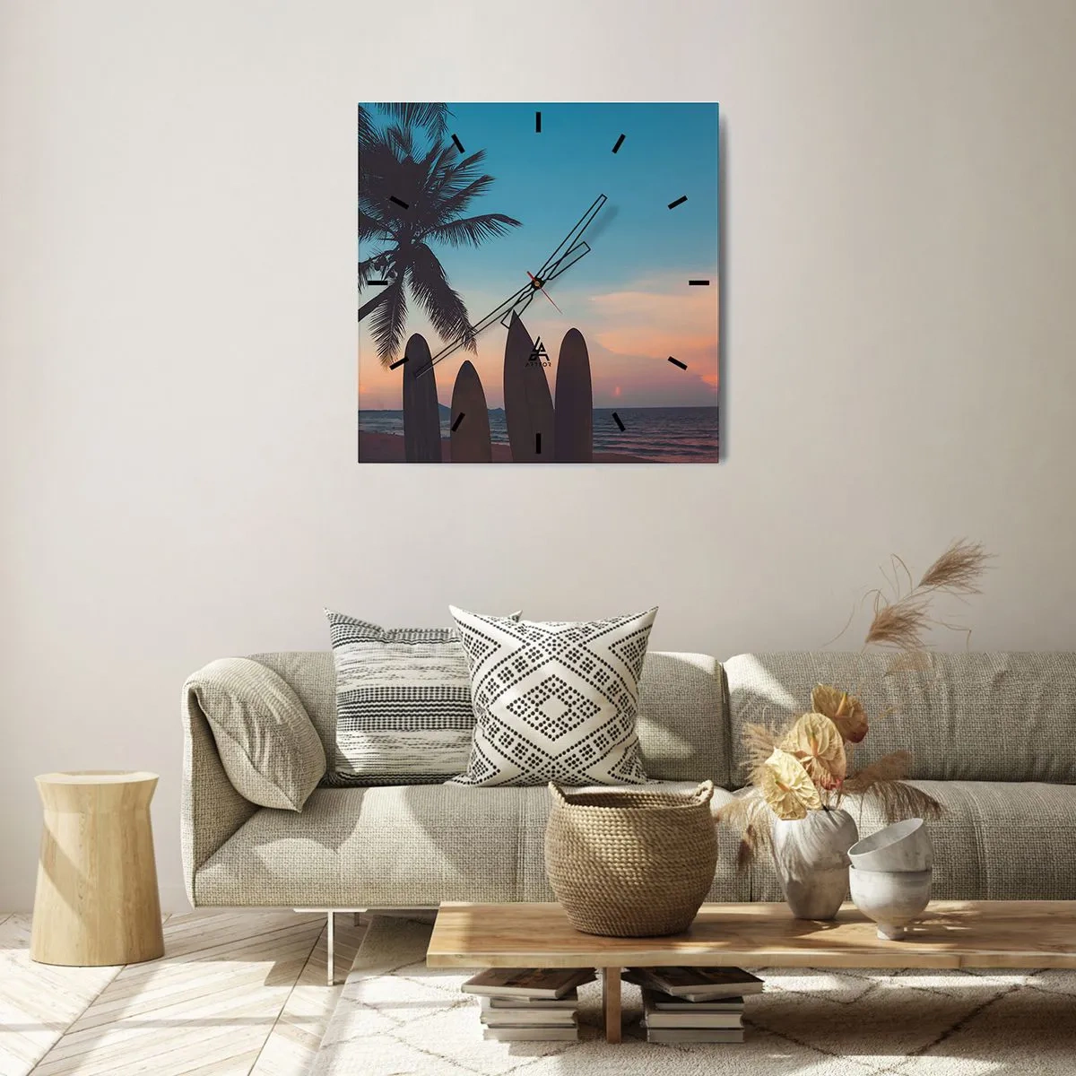 Vægur, Uret - I morgen bliver også sjovt - 40x40 cm