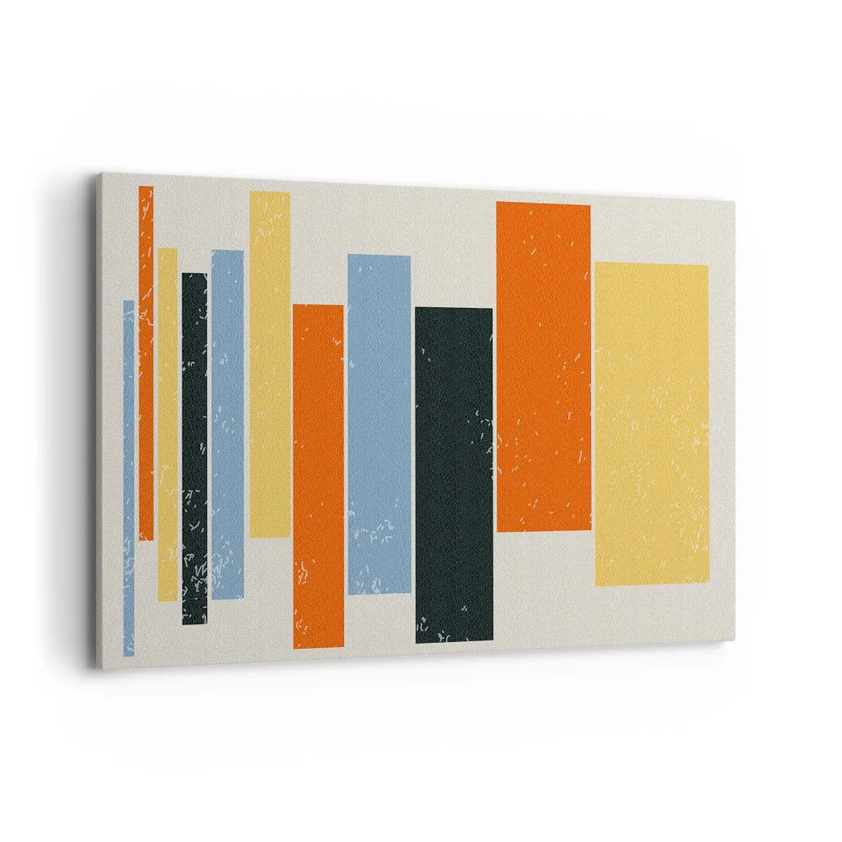 Lærredstryk - Billede på lærred - Optagelse af musik - 100x70 cm