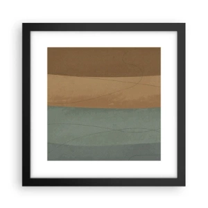 Plakat i sort ramme - Vandret sammensætning - 30x30 cm
