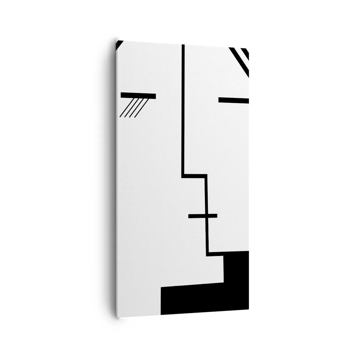 Lærredstryk - Billede på lærred - Bare et kys - 65x120 cm