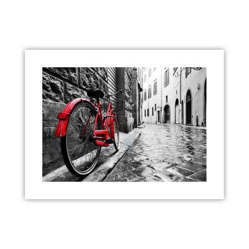 Plakat - Ægte skønhed ældes ikke - 40x30 cm