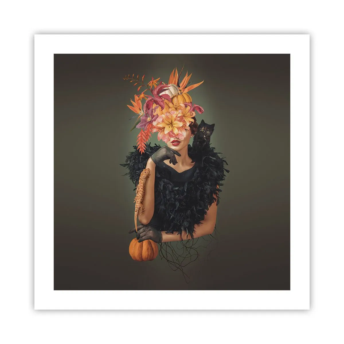 Plakat - Heksens fortryllelse - 50x50 cm