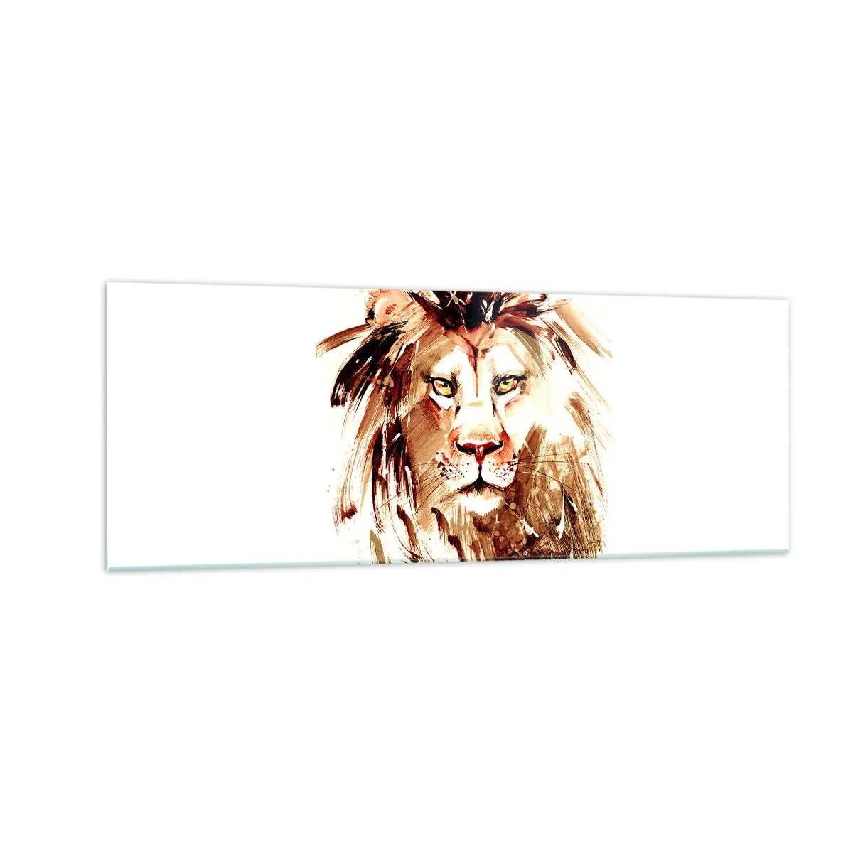 Billede på glas - Styrke og værdighed - 140x50 cm