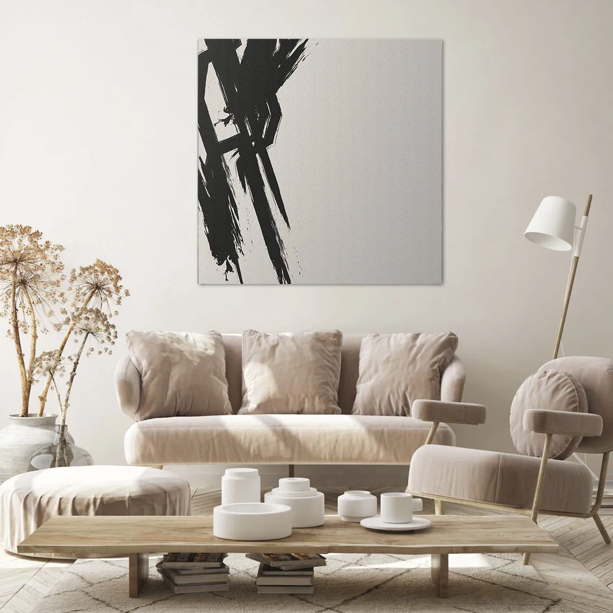 Lærredstryk - Billede på lærred - Ustoppeligt momentum - 70x70 cm