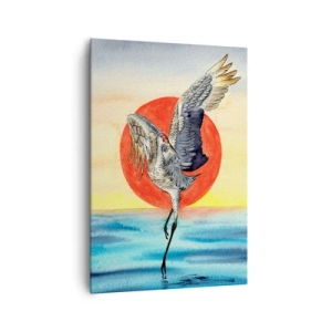 Lærredstryk - Billede på lærred - Tid til at gå tilbage - 70x100 cm