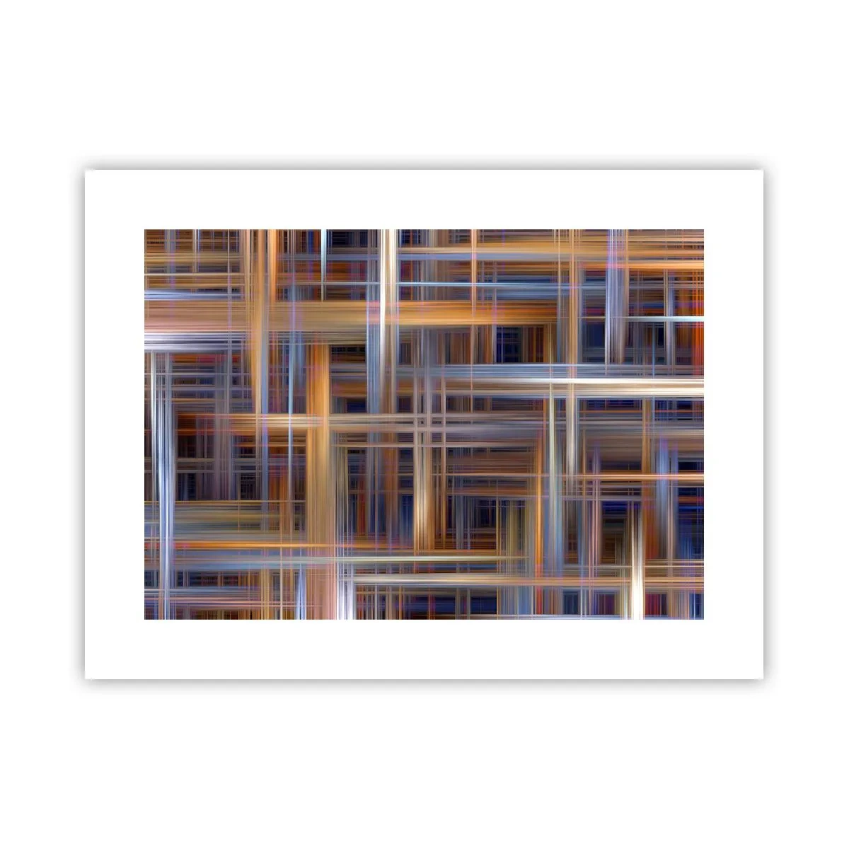 Plakat - Vævet af lys - 40x30 cm