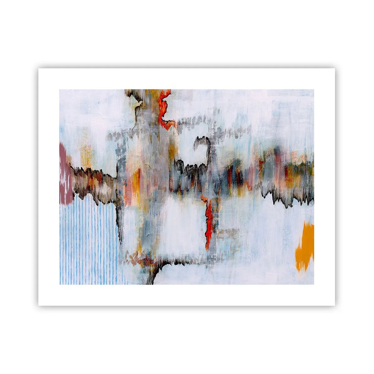 Plakat - En pind på vandet - 50x40 cm