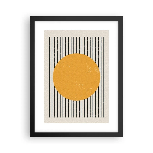 Plakat i sort ramme - Enkelthedens kraft - 30x40 cm