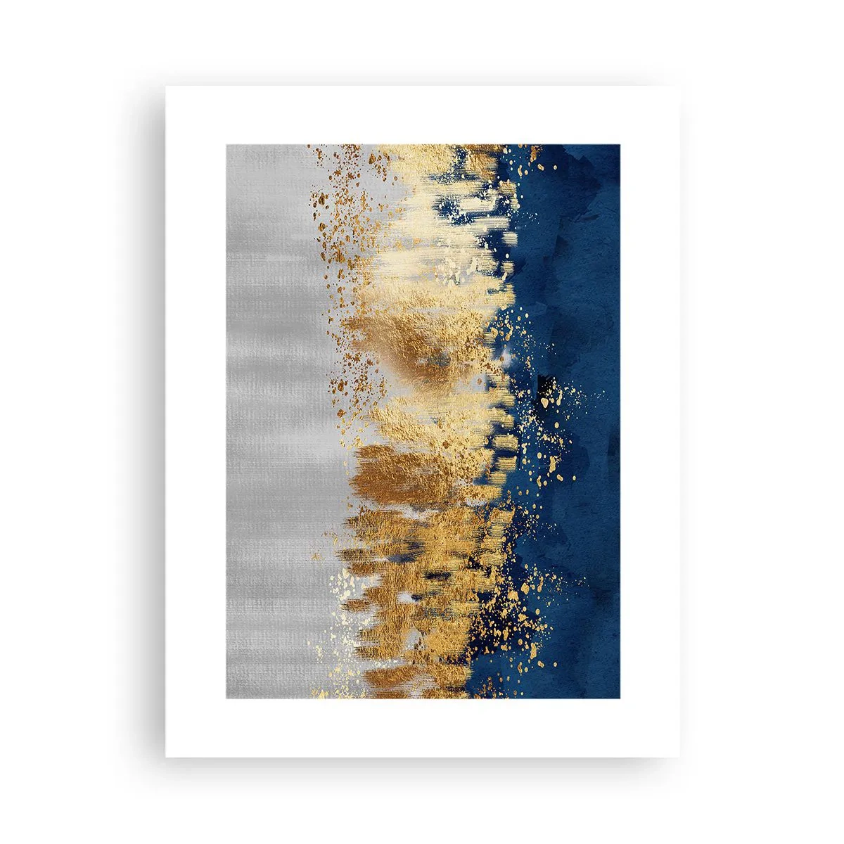 Plakat - Moderne komposition med gnist - 30x40 cm