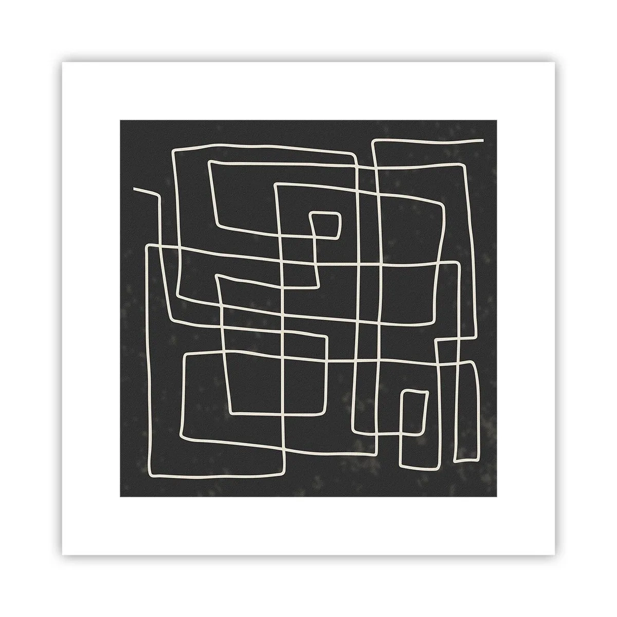 Plakat - Ikke helt så enkel - 30x30 cm