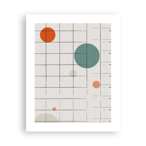 Plakat - Fanget i en fælde. Os eller dem? - 40x50 cm