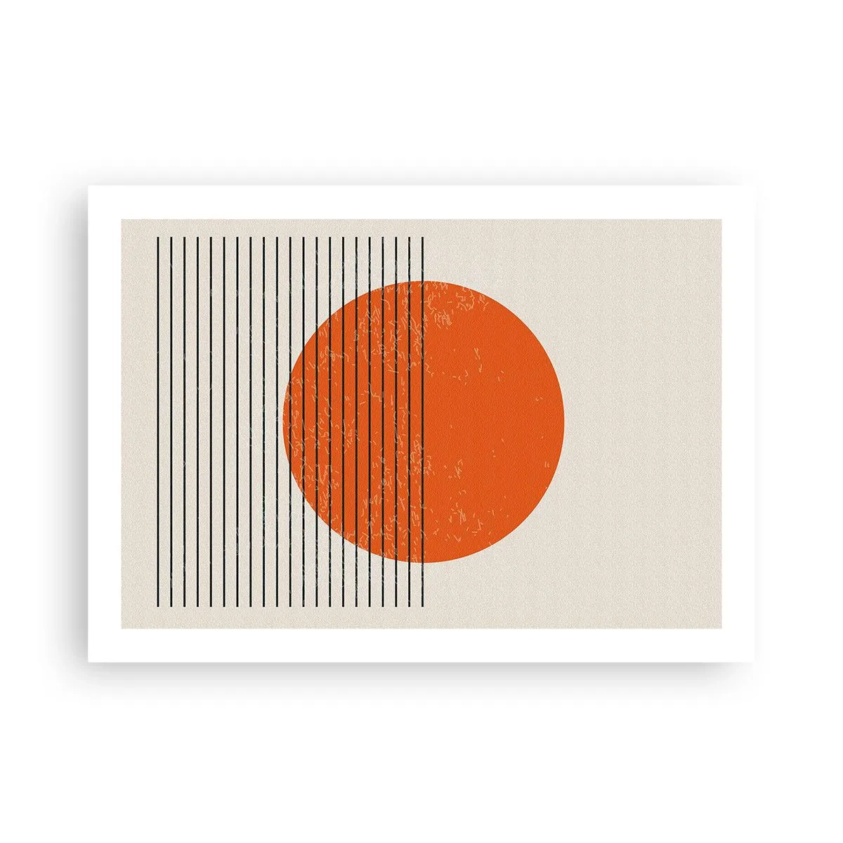 Plakat - Altid solen - 70x50 cm