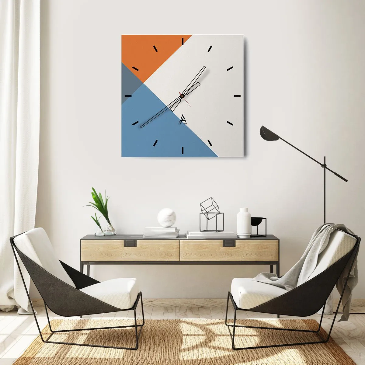Vægur, Uret - Med hensyn til ... - 40x40 cm