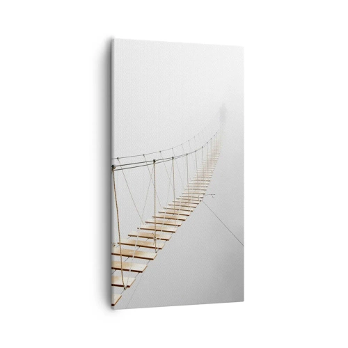 Lærredstryk - Billede på lærred - Hvor vil det føre dig hen? - 55x100 cm