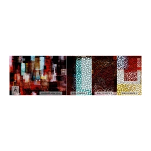Prøve Fototapet Premium Sand - Forvirring med forvirring - Abstraktion, Stykke, Maleri - 100x30 cm