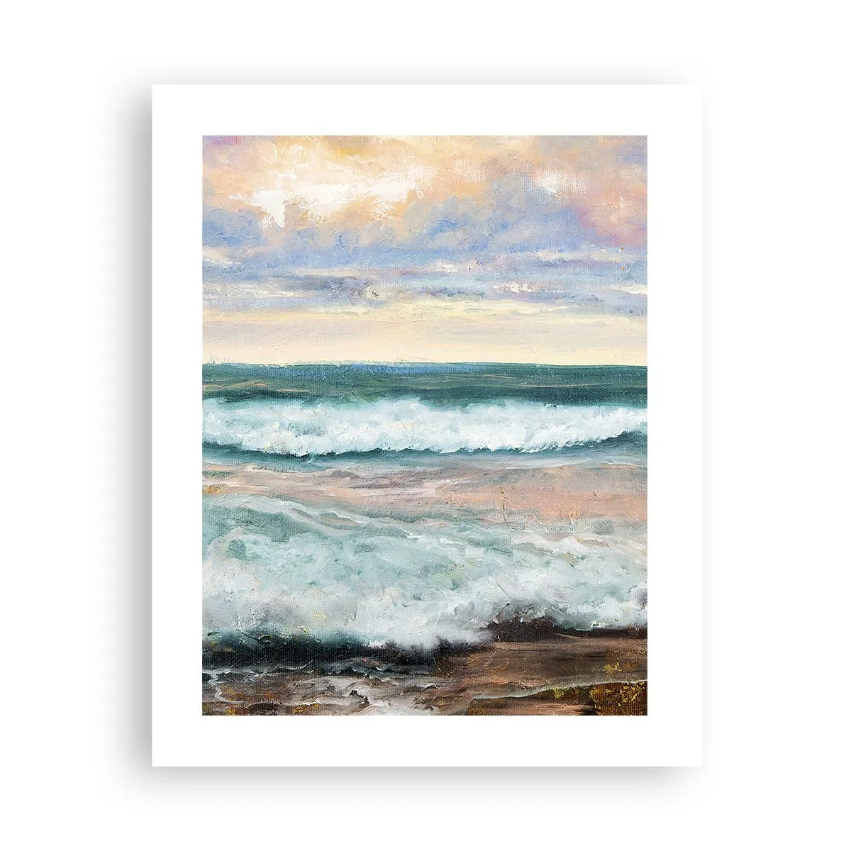 Plakat - Her vil du glatte din sjæl - 40x50 cm