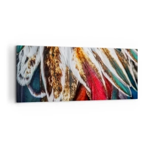 Lærredstryk - Billede på lærred - Flyvningens hemmeligheder - 100x40 cm