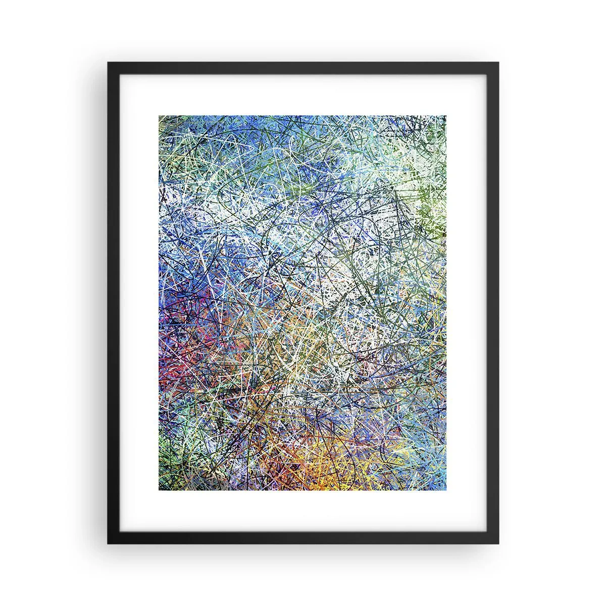 Plakat i sort ramme - Så enkelt er det ikke - 40x50 cm