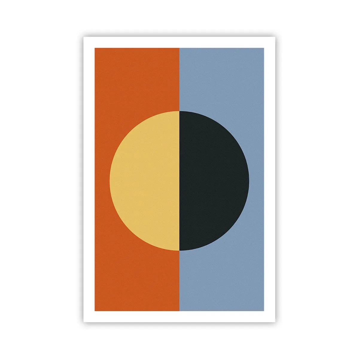 Plakat - En sammensætning af varme og kølighed - 61x91 cm