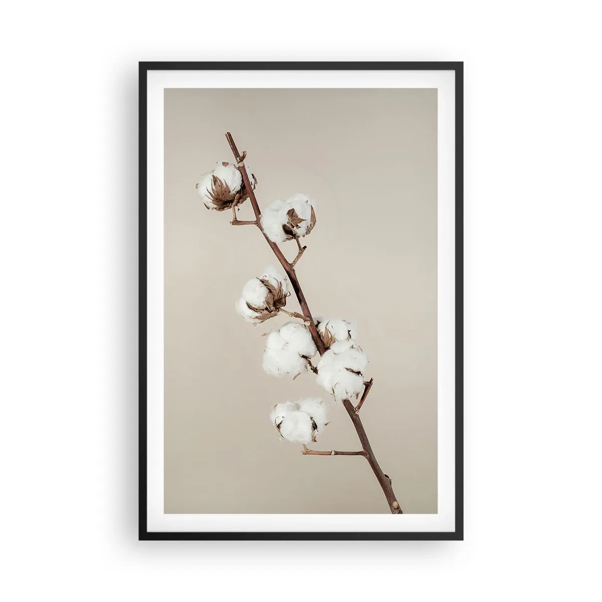 Plakat i sort ramme - Ved kilden til blødhed - 61x91 cm